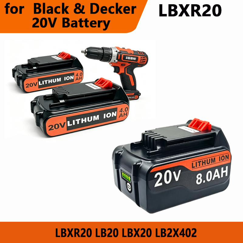 for 3/4/6/8Ah Long Runtime BL2 - Black+Decker Tool 20V Max ulasan dan harga