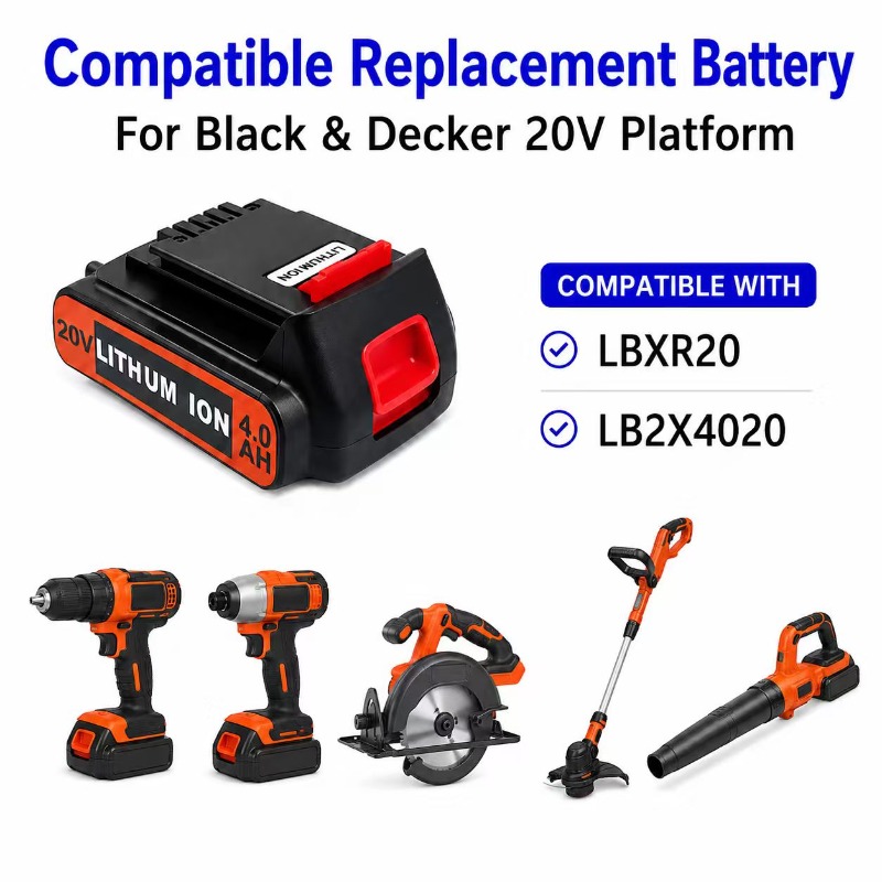 for 3/4/6/8Ah Long Runtime BL2 - Black+Decker Tool 20V Max ulasan dan harga