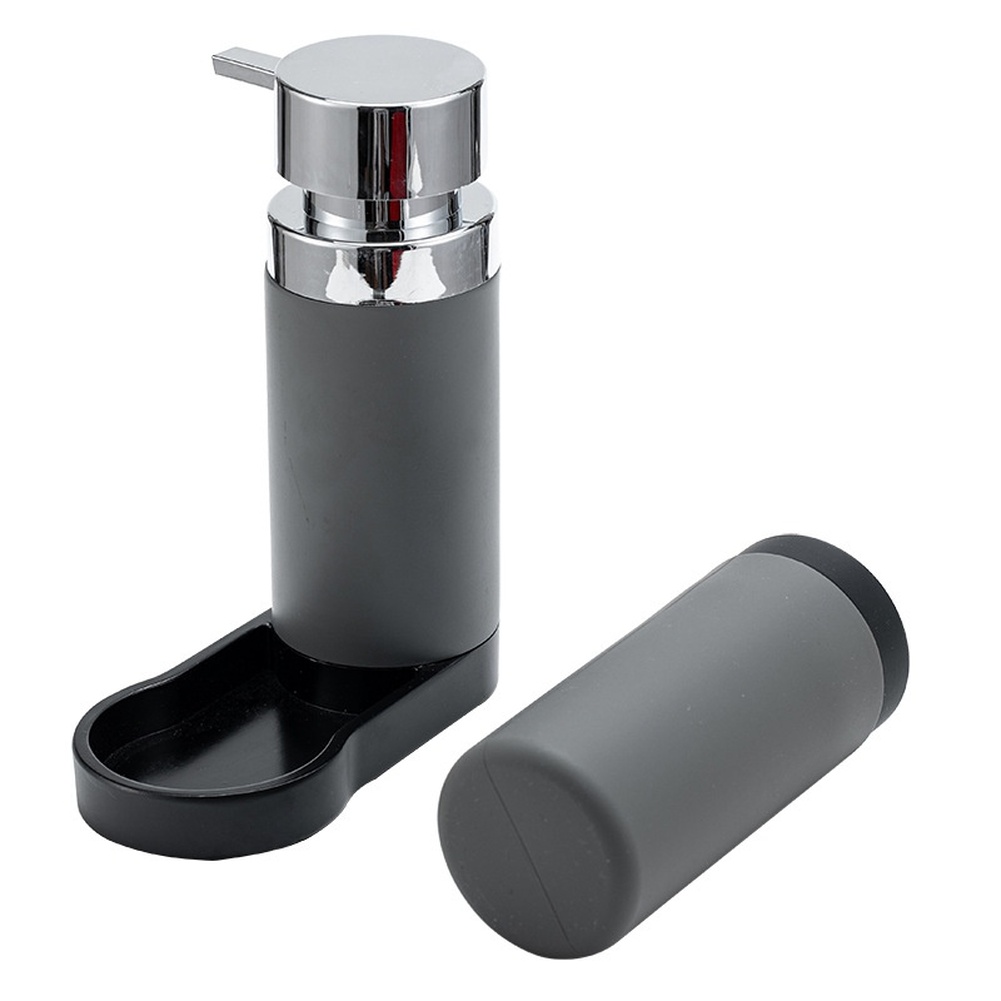 Black Silicone Resin Soap Disp - Home Improvement Kitchen Set ulasan dan harga