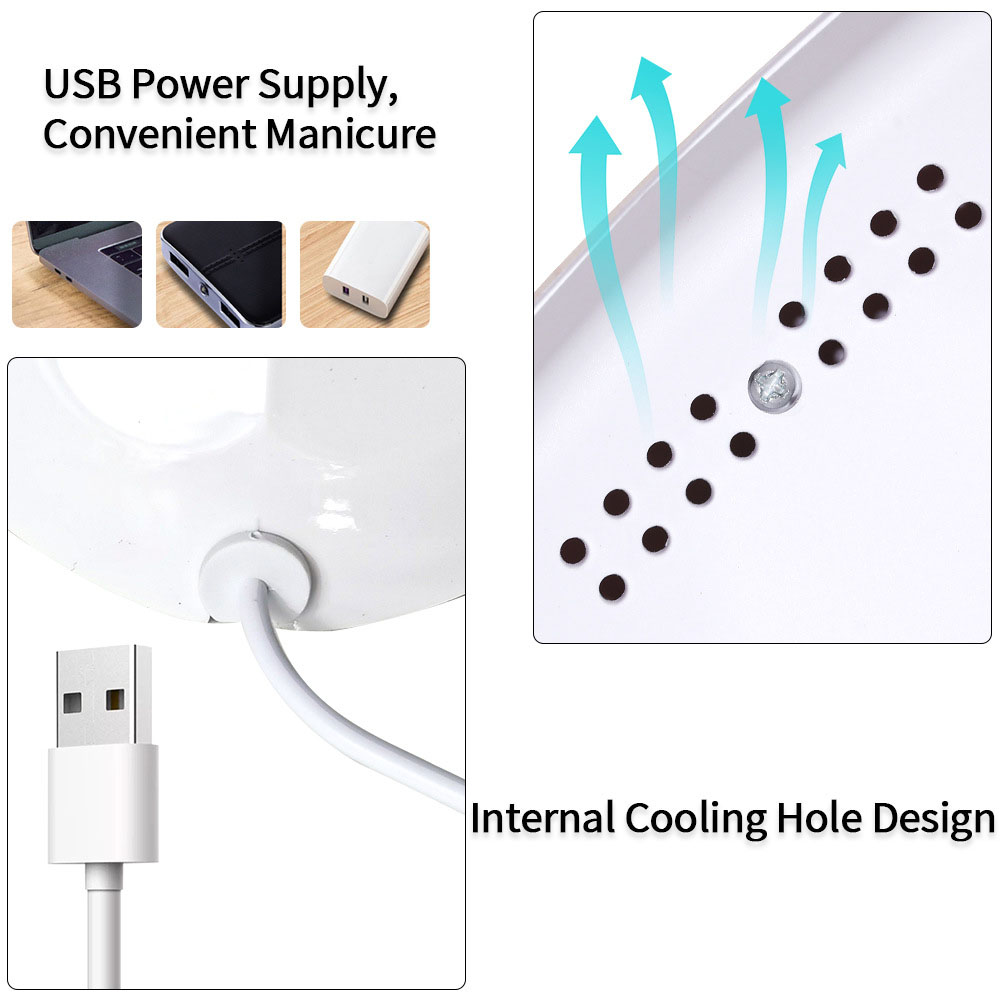 LULAA Nail Dryer Lamp UV Light - Home Improvement Supplies ulasan dan harga