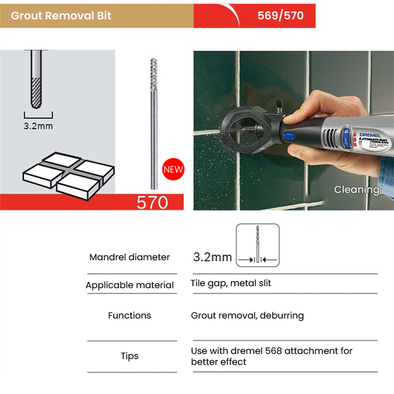 Dremel Cutting Cleaning Access - Grout Saw Removal ulasan dan harga