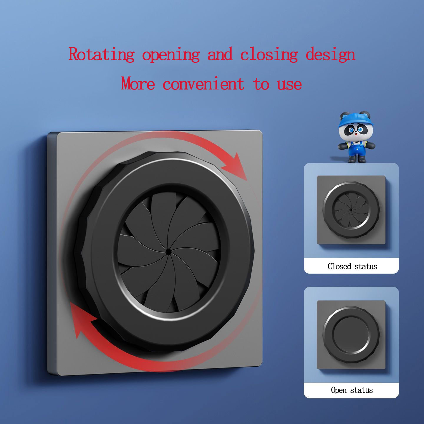 86 Type Outgoing Hole Panel Bl - Electrical Outlet Cover ulasan dan harga