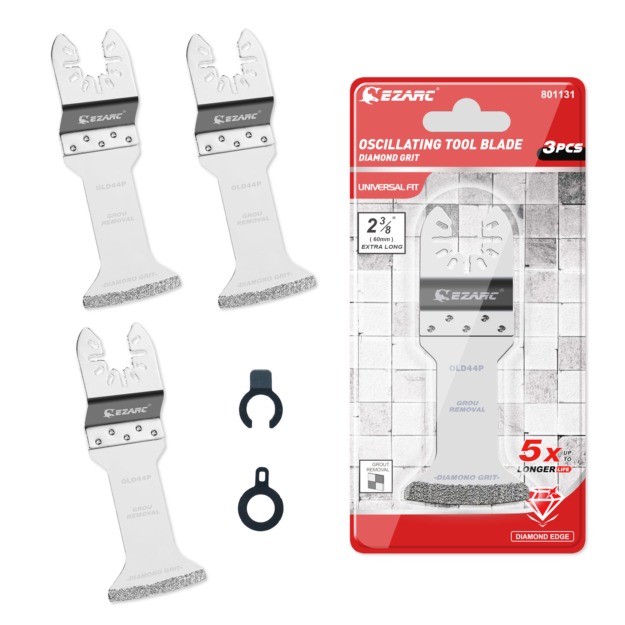 EZARC 3PC Diamond Oscillating  - Grout Saw Removal ulasan dan harga