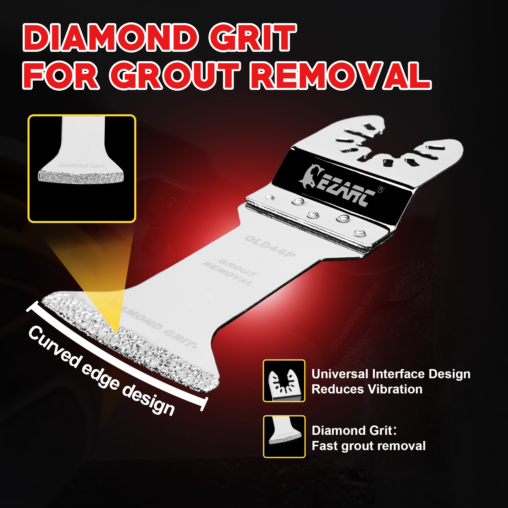 EZARC 3PC Diamond Oscillating  - Grout Saw Removal ulasan dan harga