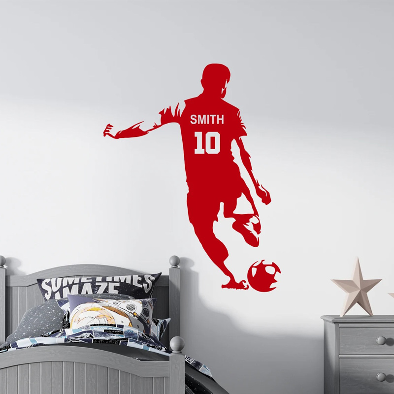 Personalized Soccer Player Nam - Vinyl Floor Plank ulasan dan harga