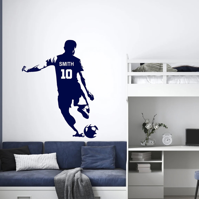 Personalized Soccer Player Nam - Vinyl Floor Plank ulasan dan harga