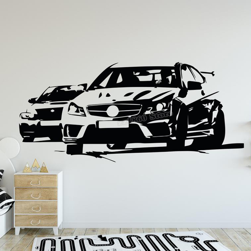 Car Wall Decal Car Wonderful D - Vinyl Floor Plank ulasan dan harga