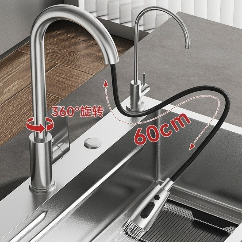 Extra-thick Kitchen Sinks Stai - Home Improvement Kitchen Set ulasan dan harga