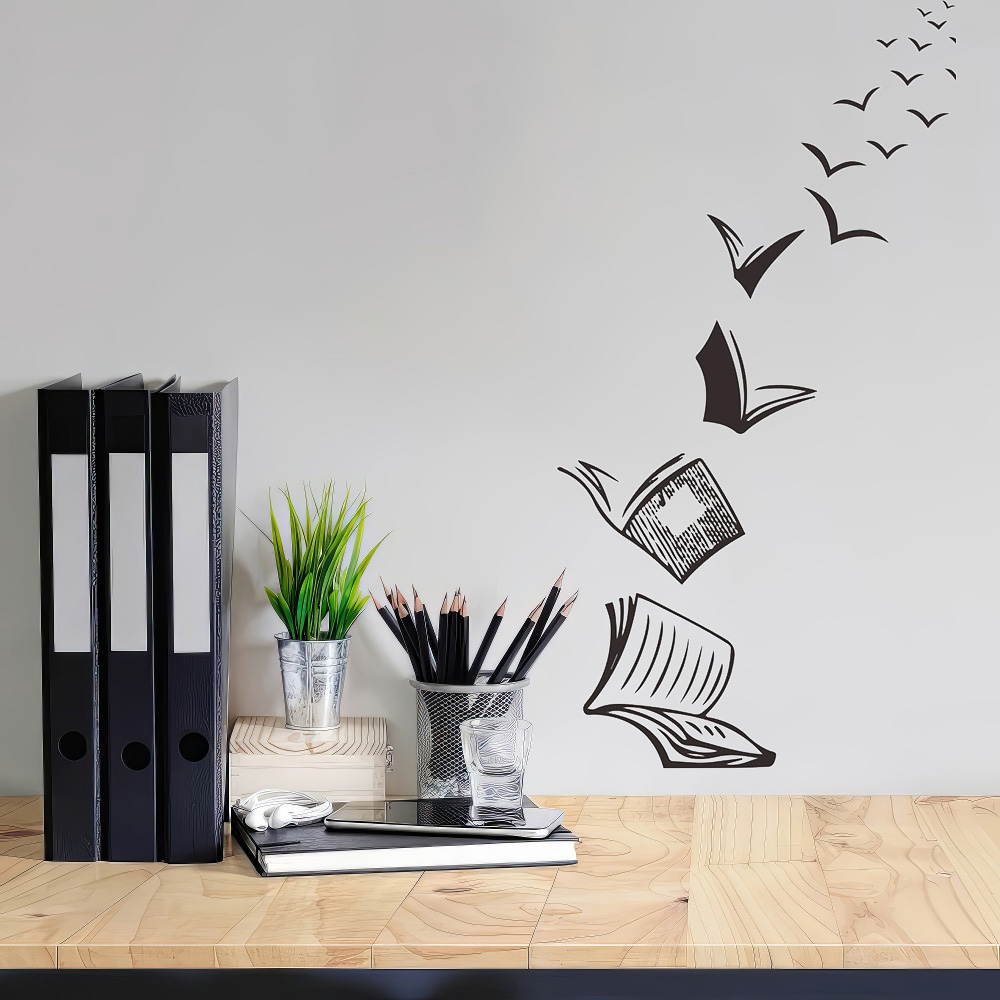 1PCS books textbooks thought b - Vinyl Floor Plank ulasan dan harga