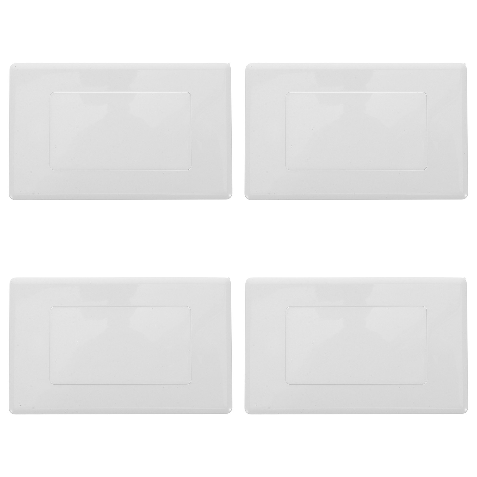 4Pcs Plastic Blank Socket Cove - Electrical Outlet Cover ulasan dan harga