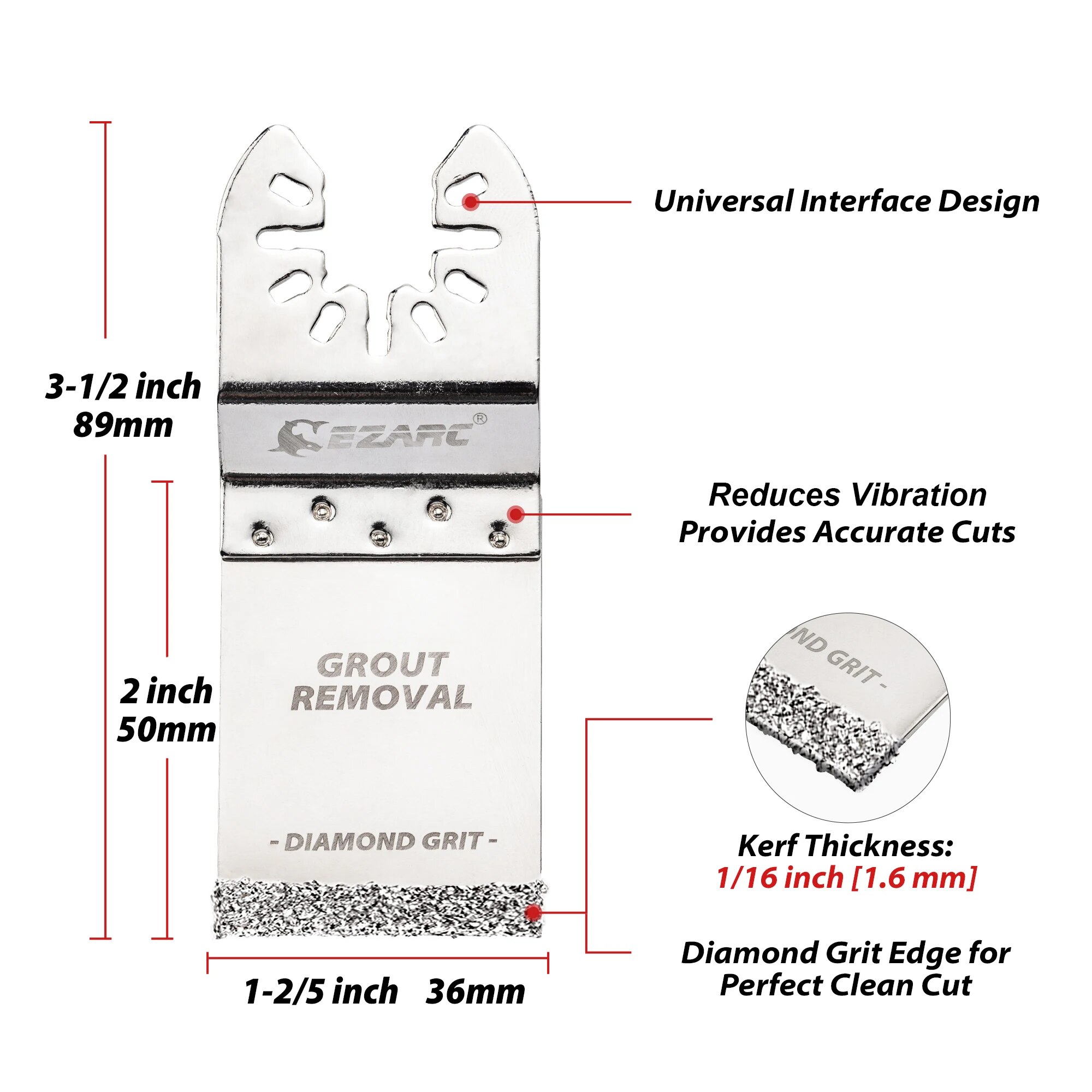 EZARC Oscillating Saw Blades 3 - Grout Saw Removal ulasan dan harga