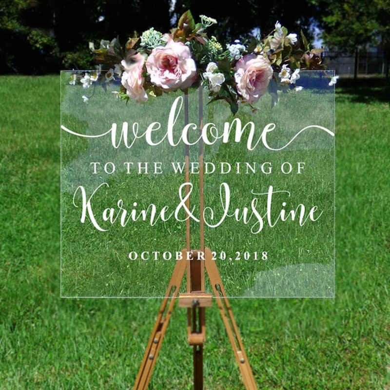 Wedding Welcome Mirror Vinyl S - Vinyl Floor Plank ulasan dan harga