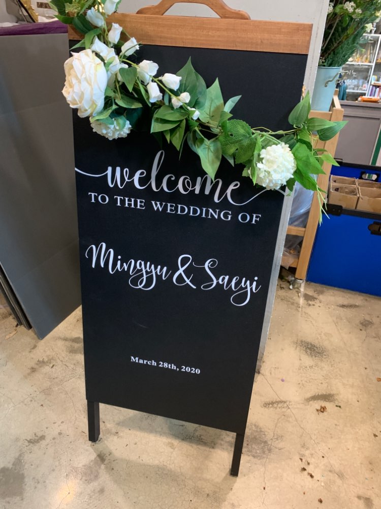 Wedding Welcome Mirror Vinyl S - Vinyl Floor Plank ulasan dan harga
